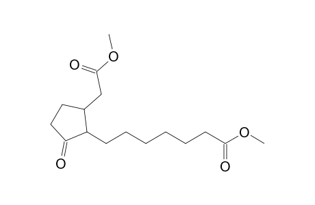 Methyl-2-(2'-methoxy-2'-oxoethyl)-5-oxocyclopentane-heptanoate