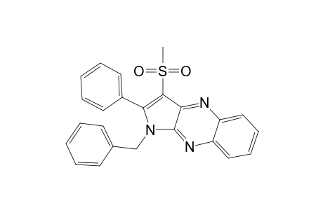 1-Benzyl-3-(methylsulfonyl)-2-phenyl-1H-pyrrolo[2,3-b]quinoxaline