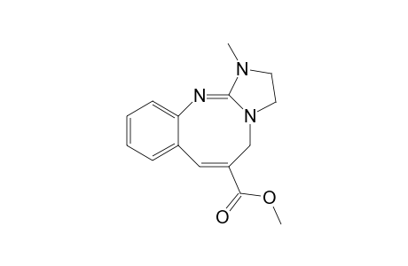 6-(Methoxycarbonyl)-1-methyl-1,2,3,5-tetrahydroimidazo[2,3-b]-(1,3)-benzodiazocine