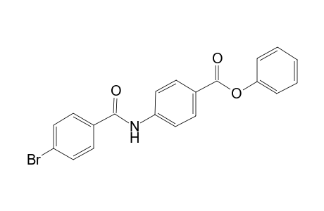 Phenyl 4-[(4-bromobenzoyl)amino]benzoate