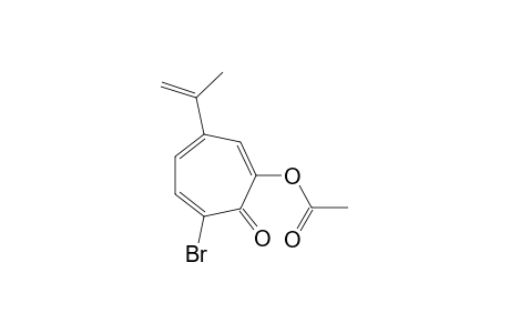 2-Acetoxy-7-bromo-4-isopropenyltropone