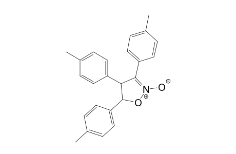 3,4,5-tri-p-tolyl-2-isoxazoline, 2-oxide