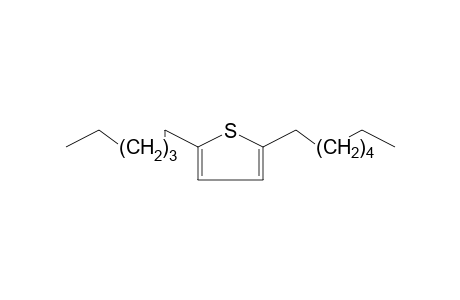 Thiophene, 2-heptyl-5-hexyl-