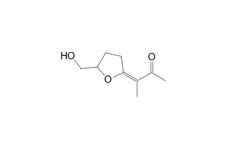 2-(1-Acetylethylidene)-5-hydroxymethyltetrahydrofuran