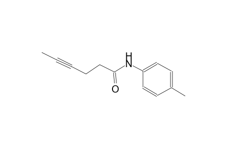N-(4-methylphenyl)-4-hexynamide