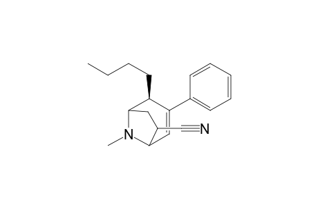 (2S)-2-butyl-8-methyl-3-phenyl-8-azabicyclo[3.2.1]oct-3-ene-6-carbonitrile