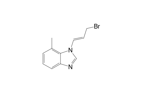 1-((E)-3-Bromo-propenyl)-7-methyl-1H-benzoimidazole