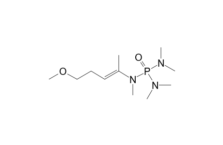 [(5-Methoxy-2-penten-2-yl)]pentamethyl phosphoric triamide