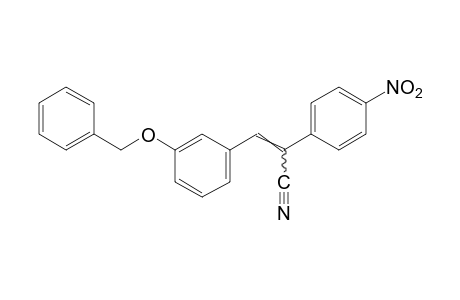 3-[m-(benzoyloxy)phenyl]-2-(p-nitrophenyl)acrylonitrile