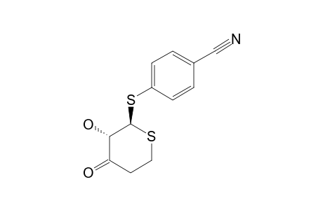 4-CYANOPHENYL-1,5-DITHIO-BETA-D-GLYCERO-PENTOPYRANOSIDE-3-ULOSE