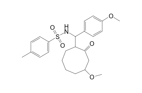 N-[(2-keto-4-methoxy-cyclooctyl)-(4-methoxyphenyl)methyl]-4-methyl-benzenesulfonamide