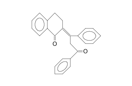 2-(1,3-Diphenyl-3-oxo-propylidene)-3,4-dihydro-1-naphthalenone