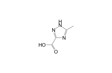 1H-1,2,4-triazole-3-carboxylic acid, 5-methyl-