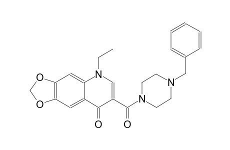 [1,3]dioxolo[4,5-g]quinolin-8(5H)-one, 5-ethyl-7-[[4-(phenylmethyl)-1-piperazinyl]carbonyl]-