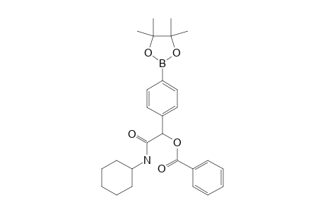 2-(CYCLOHEXYLAMINO)-2-OXO-1-[4-(4,4,5,5-TETRAMETHYL-1,3,2-DIOXABOROLAN-2-YL)-PHENYL]-ETHYL-BENZOATE