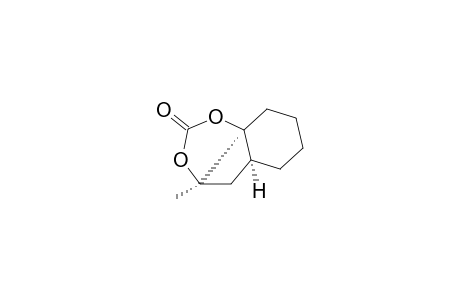 (1S,5R,7S)-5-Methyl-2,4-dioxatricyclo[5.4.0.0(1,5)]undecan-3-one
