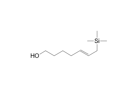 7-(Trimethylsilyl)-5-hepten-1-ol