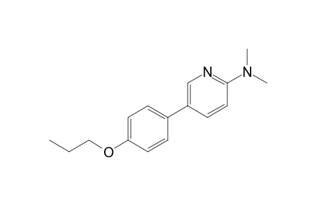 2-(Dimethylamino)-5-(4-propoxyphenyl)pyridine