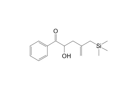 2-Hydroxy-1-phenyl-4-(trimethylsilylmethyl)pent-4-en-1-one