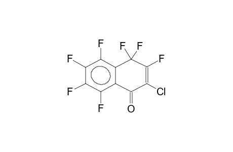 1-KETO-2-CHLOROHEPTAFLUORO-1,4-DIHYDRONAPHTHALENE