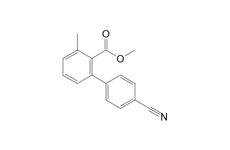 4'-cyano-3-methyl-[1,1'-biphenyl]-2-carboxylic acid methyl ester