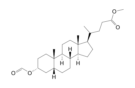 METHYL-3-ALPHA-FORMYLOXY-5-BETA-CHOLAN-24-OATE