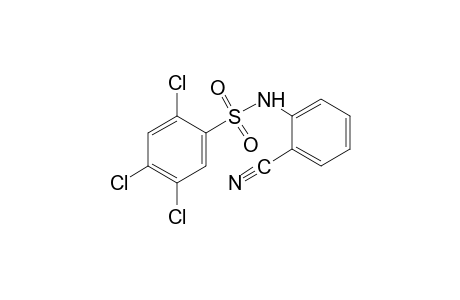 2'-cyano-2,4,5-trichlorobenzenesulfonanilide