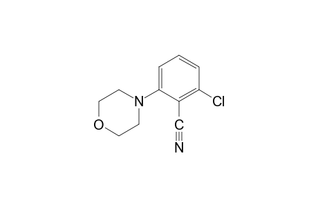 2-chloro-6-morpholinobenzonitrile