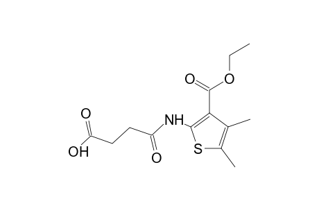 4-([3-(Ethoxycarbonyl)-4,5-dimethyl-2-thienyl]amino)-4-oxobutanoic acid