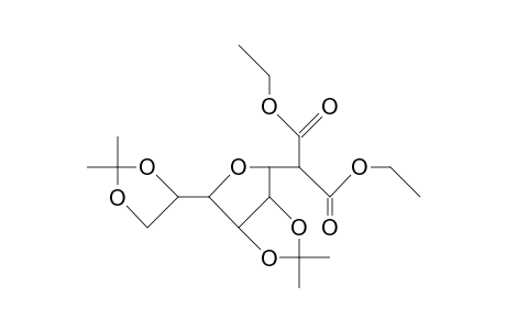 Ethyl 3,6-anhydro-2-deoxy-2-ethoxycarbonyl-4,5:7,8-di-O-isopropylidene-D-glycero-D-galacto-octonate