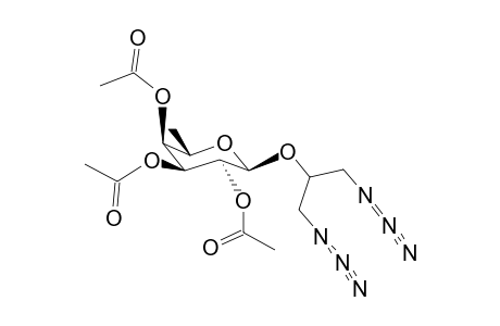 (1,3-Diazido-prop-2-yl)-2,3,4-tri-O-acetyl-b-d-fucopyranoside