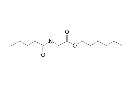 Sarcosine, N-valeryl-, hexyl ester