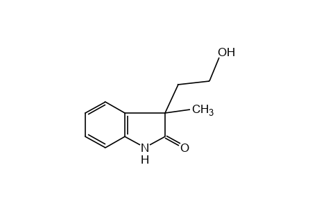 3-(2-hydroxyethyl)-3-methyl-2-indolinone