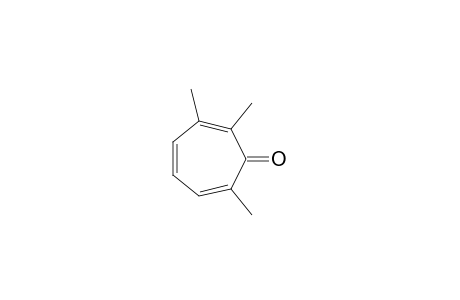 2,4,6-Cycloheptatrien-1-one, 2,3,7-trimethyl-