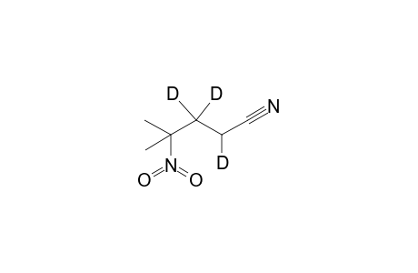 4-Methyl-4-nitro[2,3,3-D3]pentanenitrile