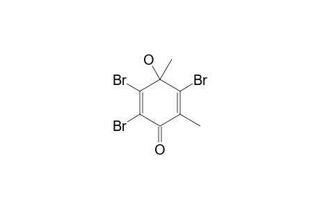 2,3,5-Tribromo-4-hydroxy-4,6-dimethylcyclohexa-2,5-dienone
