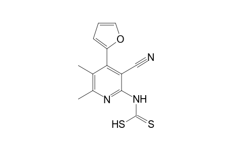 (3-cyano-4-(furan-2-yl)-5,6-dimethylpyridine-2-yl)carbomo-dithioic acid