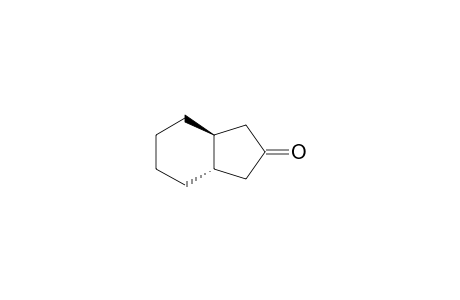 2-Indanone, hexahydro-, cis-