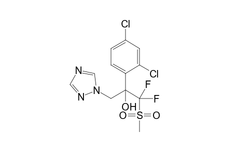 2-(2,4-dichlorophenyl)-1,1-bis(fluoranyl)-1-methylsulfonyl-3-(1,2,4-triazol-1-yl)propan-2-ol