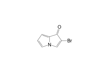 1H-Pyrrolizin-1-one, 2-bromo-