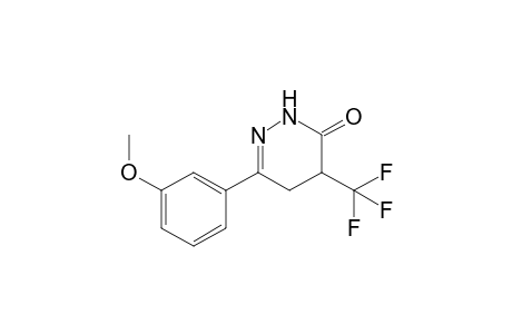 6-(3-Methoxyphenyl)-4-(trifluoromethyl)-4,5-dihydropyridazin-3(2H)-one