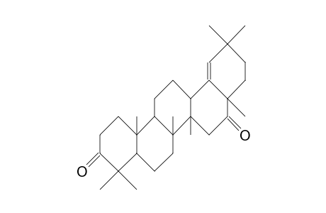 3,16-Dioxo-olean-18-ene