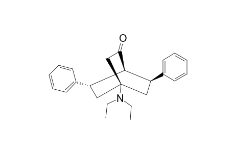 (6RS,7RS)-(+/-)-4-DIETHYLAMINO-6,7-DIPHENYLBICYCLO-[2.2.2]-OCTAN-2-ONE