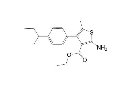 ethyl 2-amino-4-(4-sec-butylphenyl)-5-methyl-3-thiophenecarboxylate