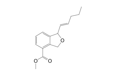 1-[(E)-pent-1-enyl]-1,3-dihydroisobenzofuran-4-carboxylic acid methyl ester
