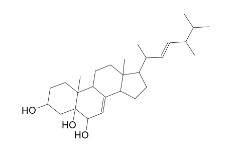 Ergosta-7,22-diene-3,5,6-triol, (3.beta.,5.alpha.,6.beta.,22E)-