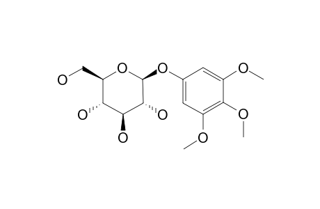 3,4,5-TRIMETHOXYPHENOL-1-O-BETA-D-GLUCOPYRANOSIDE