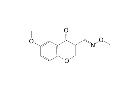 6-Methoxy-4-oxo-4H-1-benzopyran-3-carboxaldehyde 3-O-methyl oxime