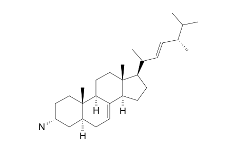 3.alpha.-Amino-5.alpha.-ergosta-7,22-diene