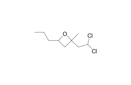 2-(2,2-DICHLOROETHYL)-2-METHYL-4-PROPYLOXETANE;ISOMER-1